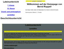 Tablet Screenshot of bernd-ruppel.de
